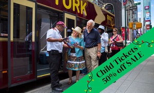 Limited Time HOLIDAY Promo Bus Tours of NYC Up to 20%