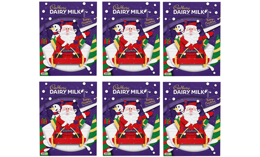 Image 3: Two, Four or Six Cadbury Advent Calendar 90g