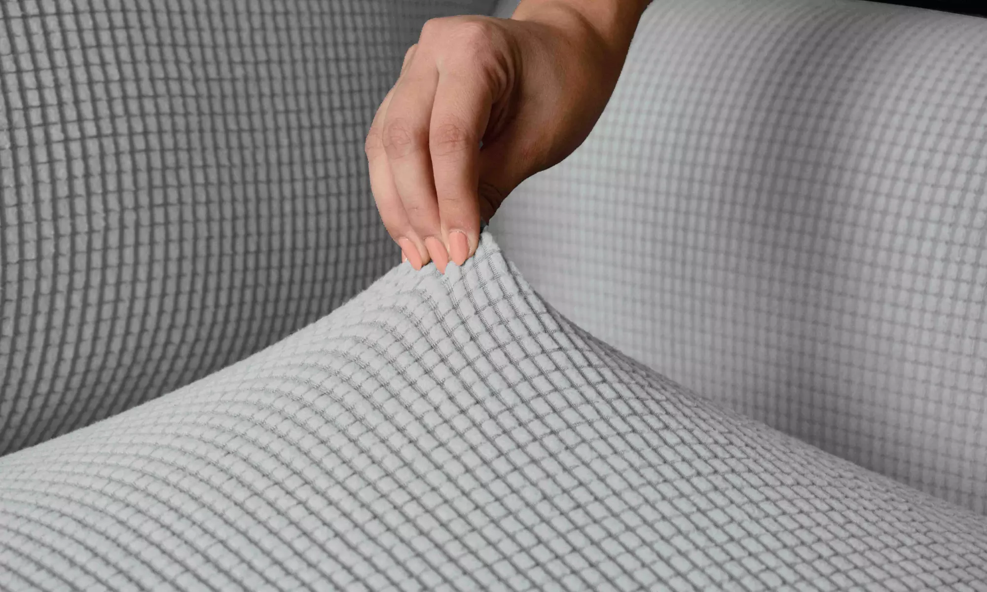 Housse de canapé élastique "Leslie"