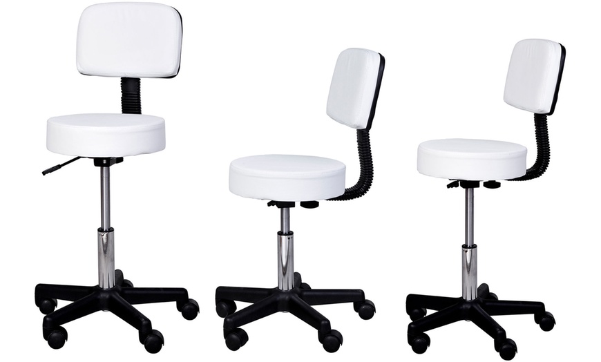 Image 4: Beauty and Massage Therapy Stools