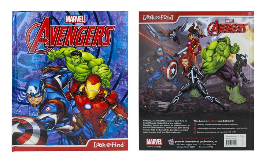 Image 6: Marvel Look and Find Books 3-Pack