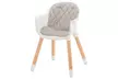 Chaise haute enfant 2 en 1 SIENNA Kinderkraft, coloris au choix - Image 4