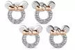 1 ou 2 paires de boucles d'oreilles Mickey ornées de cristaux Swarovski® - Image 5