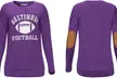 Haute Edition Women's Game Day Football Sweatshirt. Plus Sizes Available. - Image 5