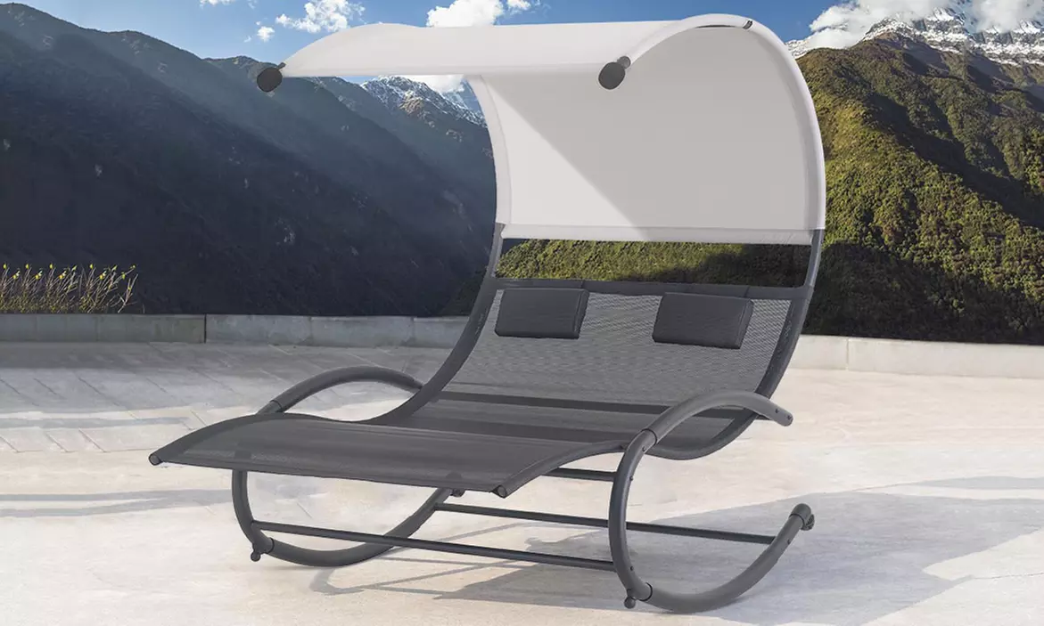 Transat 2 places à bascule "Keanu" de Kocoon, livraison offerte - Primary Image