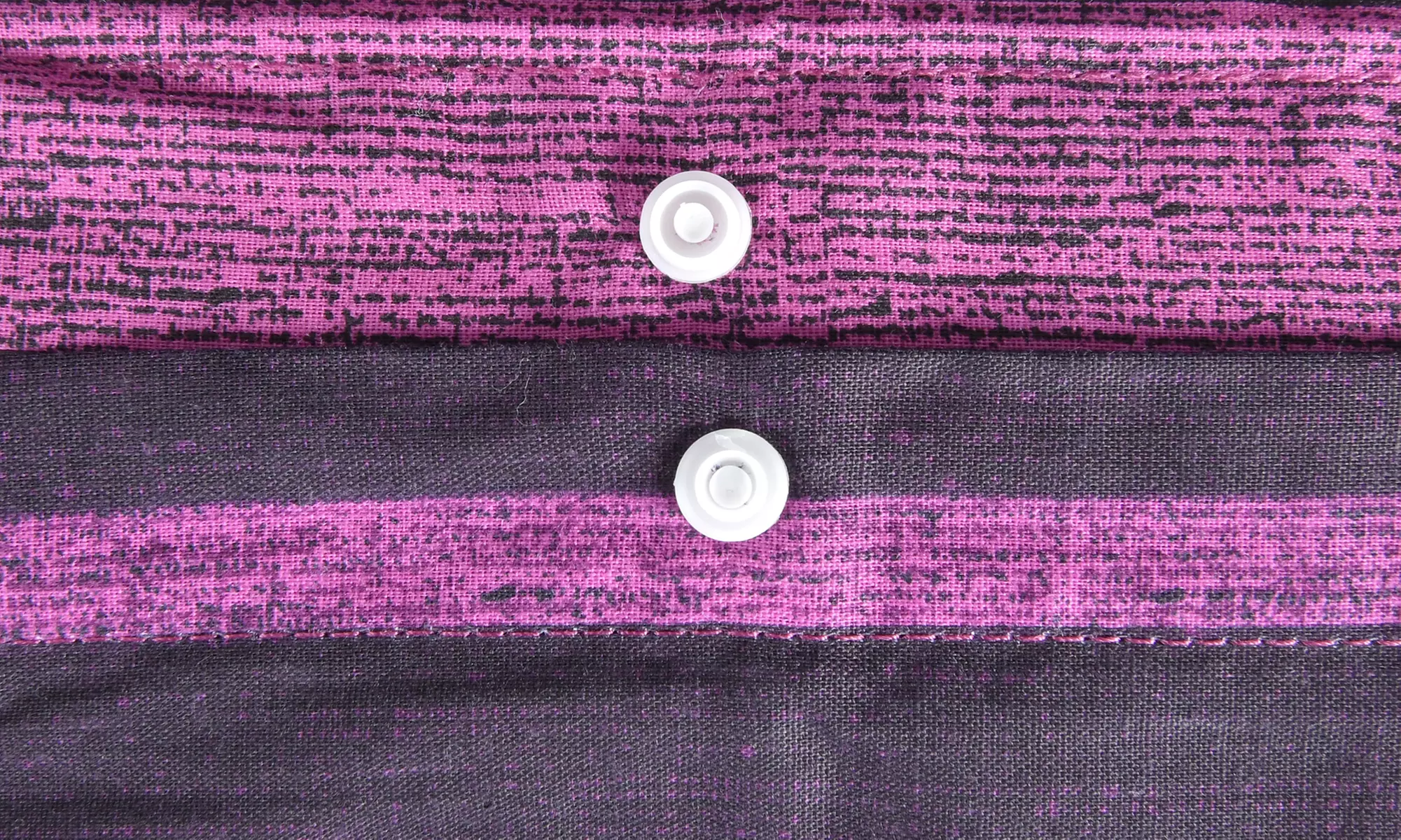 Smart Living Reversible Textured Stripe Duvet Set