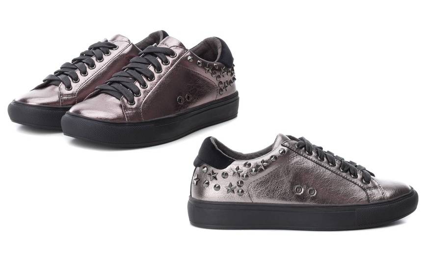 Image 6: XTI Metallic Low Sneakers