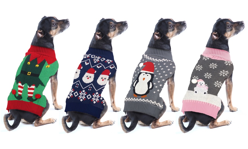 Ugly Holiday Dog Sweaters | Groupon