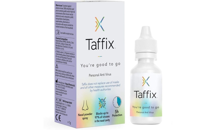 Image 1: 1, 2 o 3 Taffix Nasal Cavity Protection anti virus