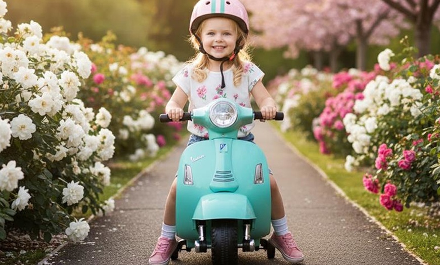 Image 3: Mini Vespa elettrica Piaggio per bambini