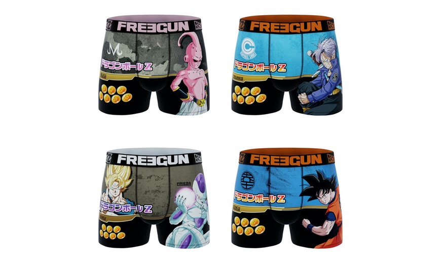 Image 7: Lot de 3 ou 4 boxers Freegun Dragon Ball Z