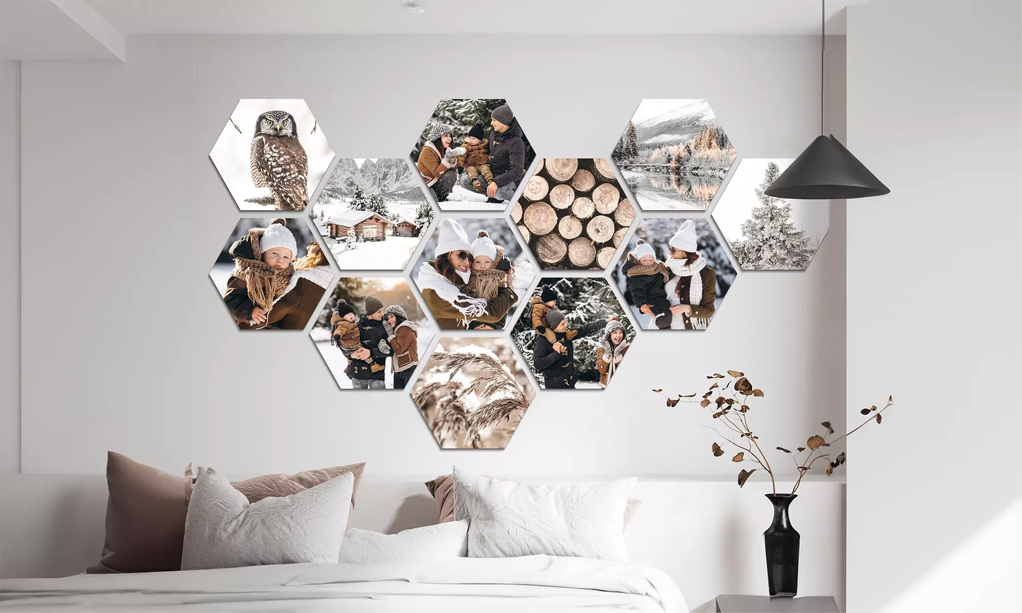 Jouw foto's in hexagon-vorm op forex via Fotoproducten (tot 80% korting) - Primary Image