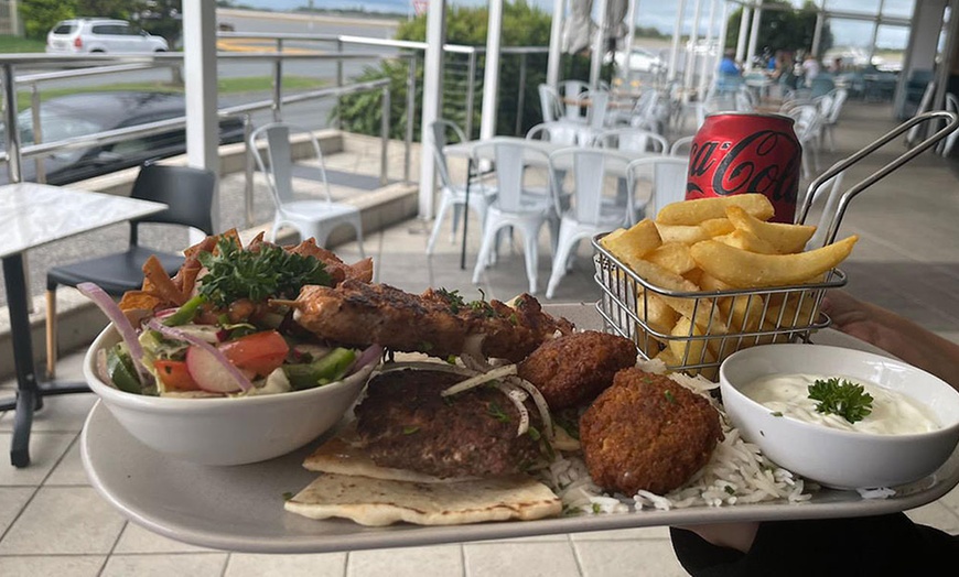 Image 1: Lebanese Platter at Flavours on Aqua