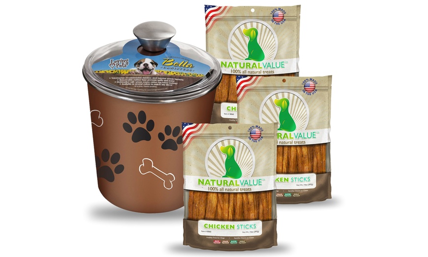 Image 2: 3 pack cibo per cani Natural Value