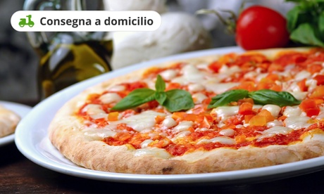 Menu con pizza e birra o bibita da Nettuno Ristorante Pizzeria. Consegna a domicilio