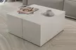Kaffeetisch in Hochglanz-Weiß - Second Medium