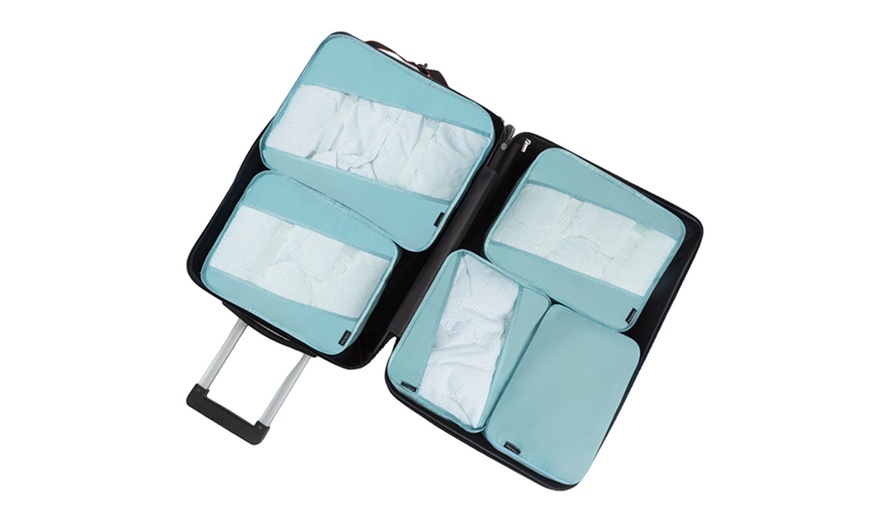 Image 3: Five Travel Packing Cubes