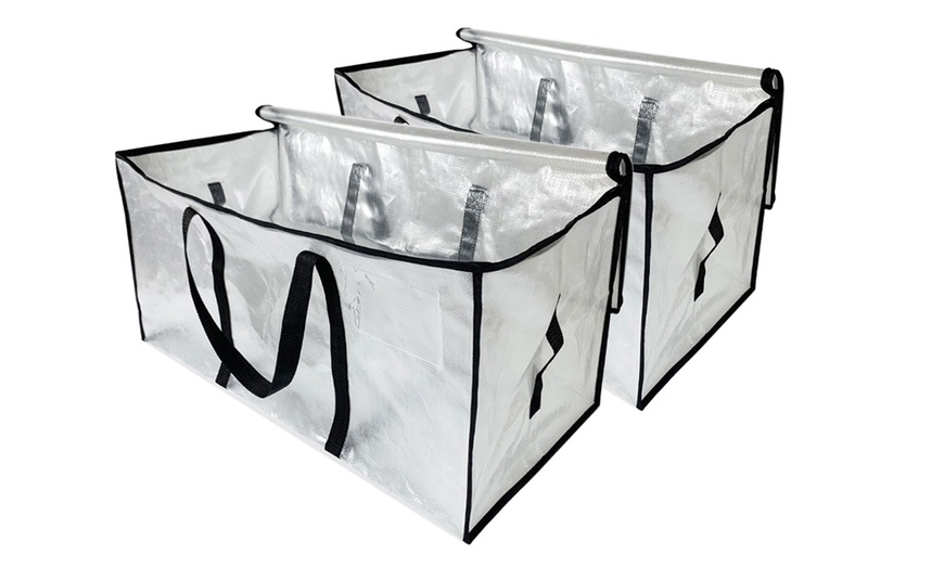 Image 4: Two Packs of Oversized Foldable Storage Bags