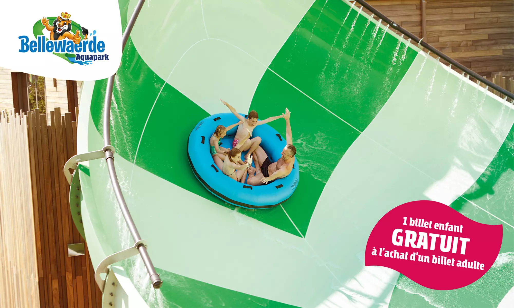 Une journée tropicale à Bellewaerde Aquapark