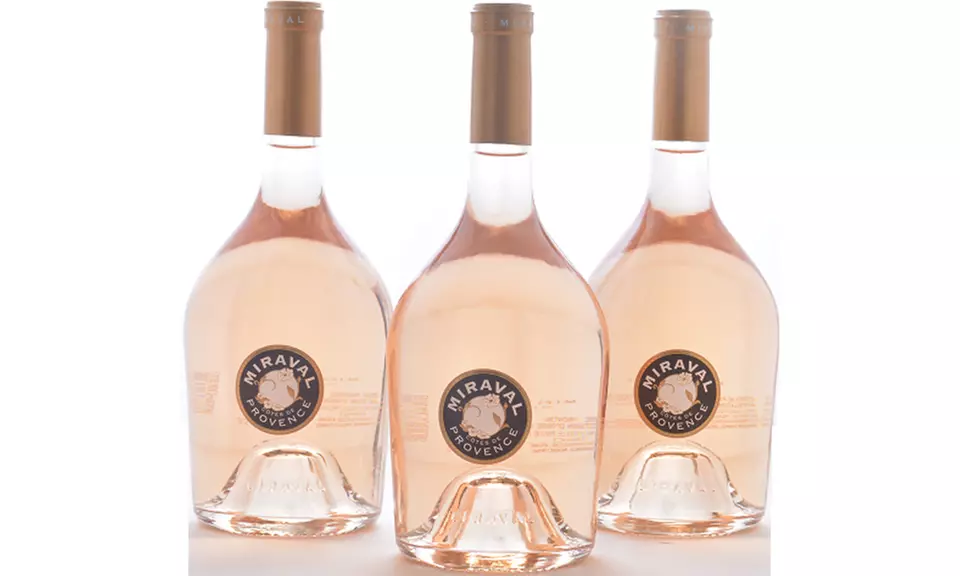 Angelina Jolie & Brad Pitt – Miraval Côtes de Provence Rose 3-Pack from WineOnSale.com (36% Off) - Primary Image