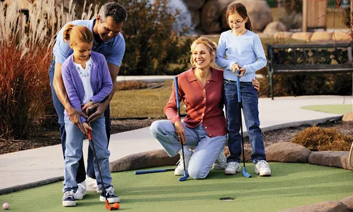 Session Mini Golf du Parc de la Tête d'Or