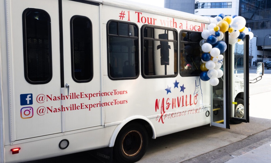 Image 1: Experience the Best of Nashville: 75-Min Tour for 1, 2, or 4 People!