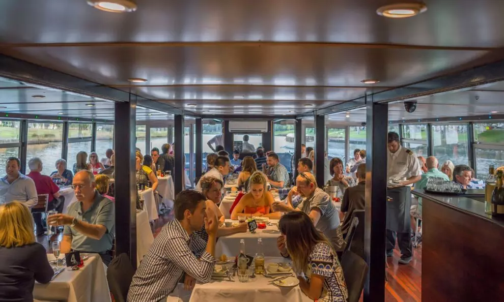 2-Hour Friday Lunch Cruise: Three-Course Banquet Lunch Meal and Drinks