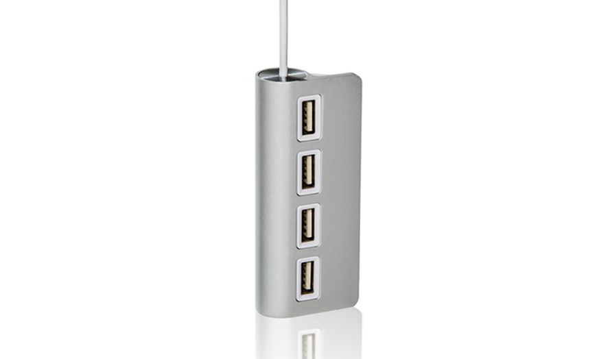 Image 3: Aluminium USB Hub