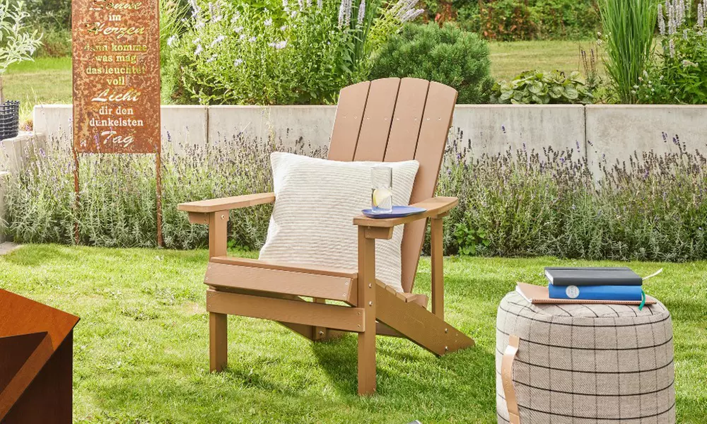 Home Deluxe Gartenstuhl „Carino“ in Braun - Primary Image