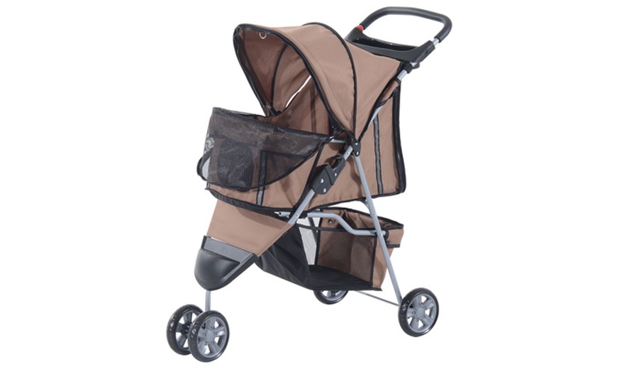 Image 5: PawHut Pet Stroller