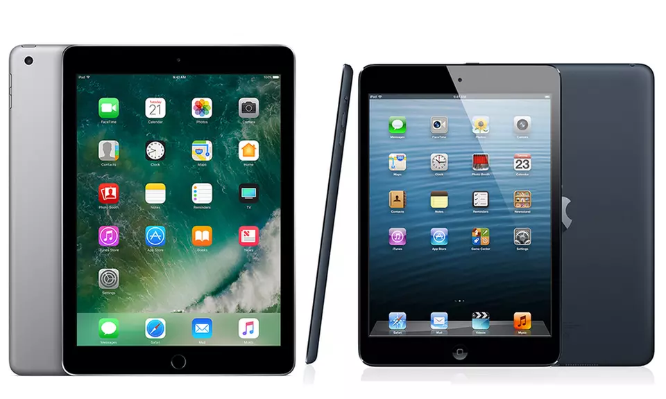 iPad Air 16 GB Wi-Fi + Cellular refurbished in Space-Grau - Primary Image