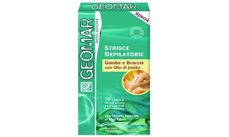 Fino a 4 confezioni di strisce depilatorie gambe e braccia Geomar