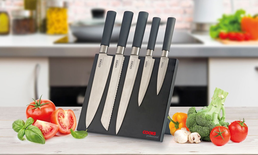 Image 2: Five-Piece Knife Set