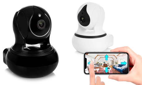 Telecamera IP HD Wi-Fi con sensore di movimento e visione notturna disponibile in 2 colori