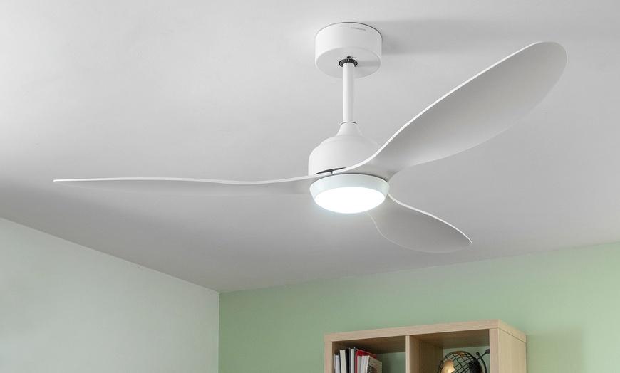 Image 1: Ventilateur de plafond LED avec 3 pales d'Innovagoods