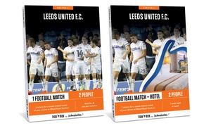 Two tickets for a standard LEEDS UNITED FC match 