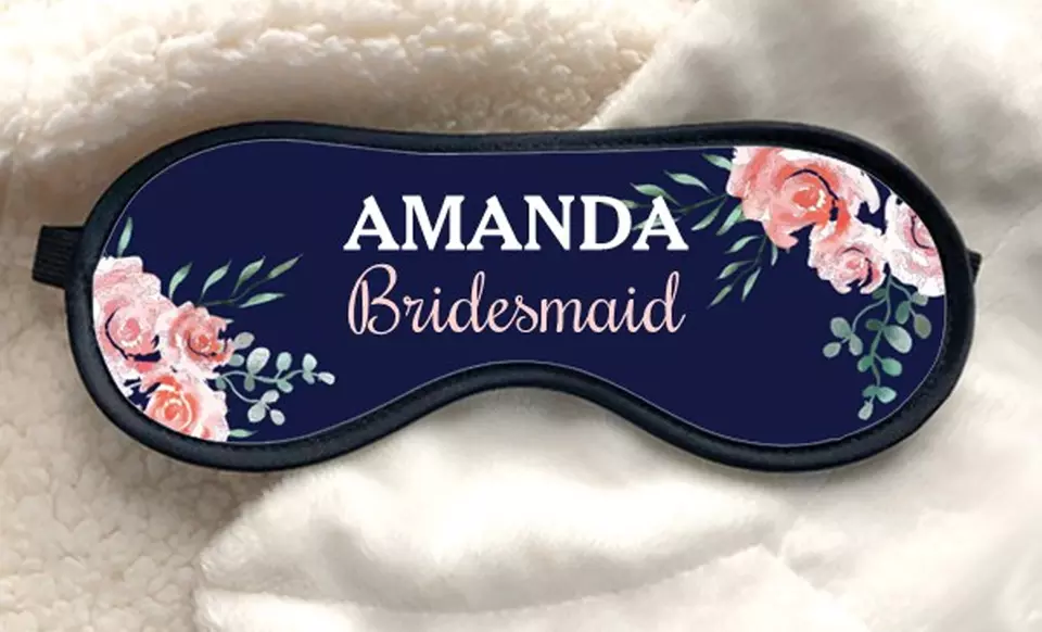 Personalized eye masks for a perfect sleep