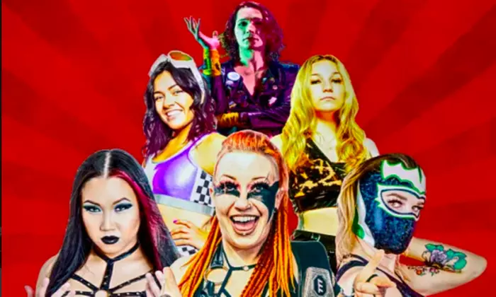 Lucha Libre & Laughs: The Medium Is The Message for One or Two on April 24 at 8 p.m.  - Primary Image