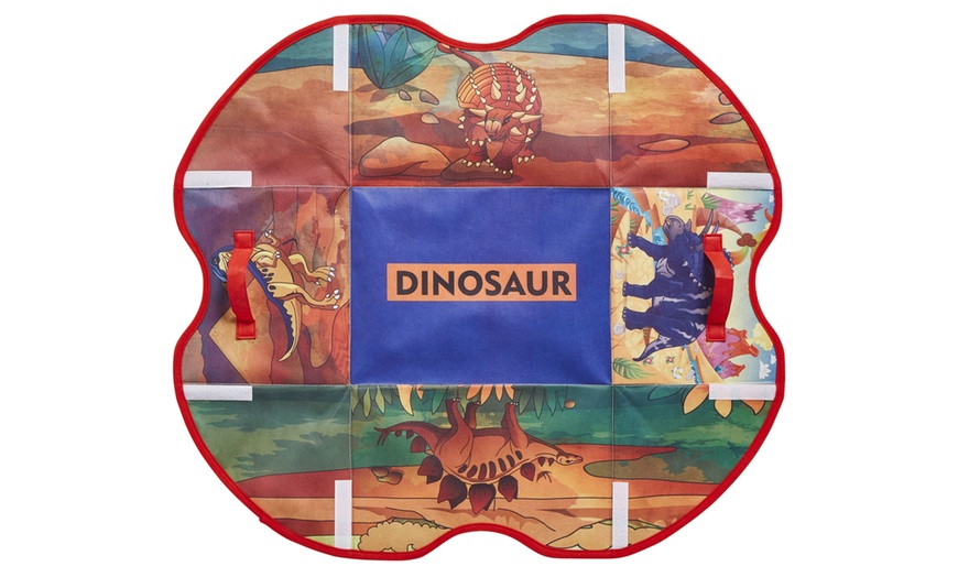 Image 5: 12 Dinosaurs Set with Storage Box and Playmat