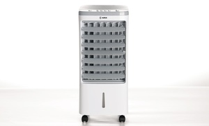 Portable 4L Air Cooler with Adjustable Oscillation and Humidifier