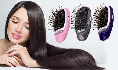 1 o 2 spazzole elettriche liscianti ioniche 2 in 1, disponibili in 3 colori
