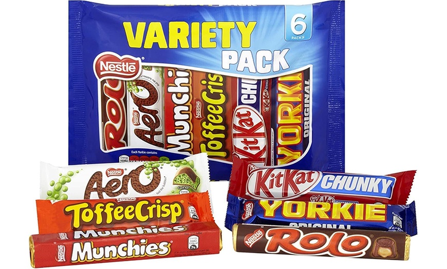 Image 1: Nestle Mixed Chocolate Bars Share Pack