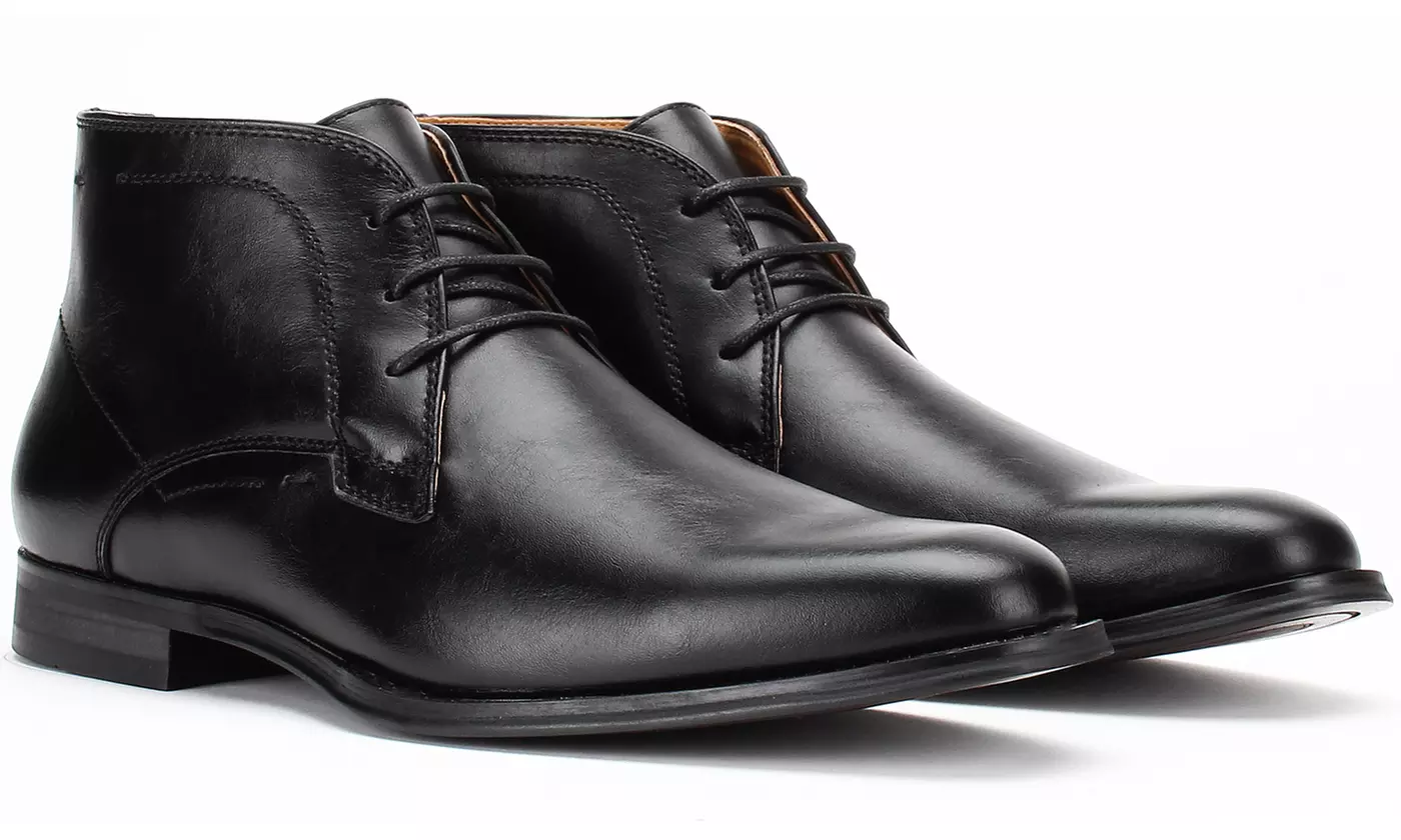 Vincent Cavallo Men's Classic Dress Boots (Size 13) - Primary Image