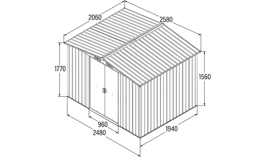 Image 10: Home Deluxe Geräteschuppen BOHIO