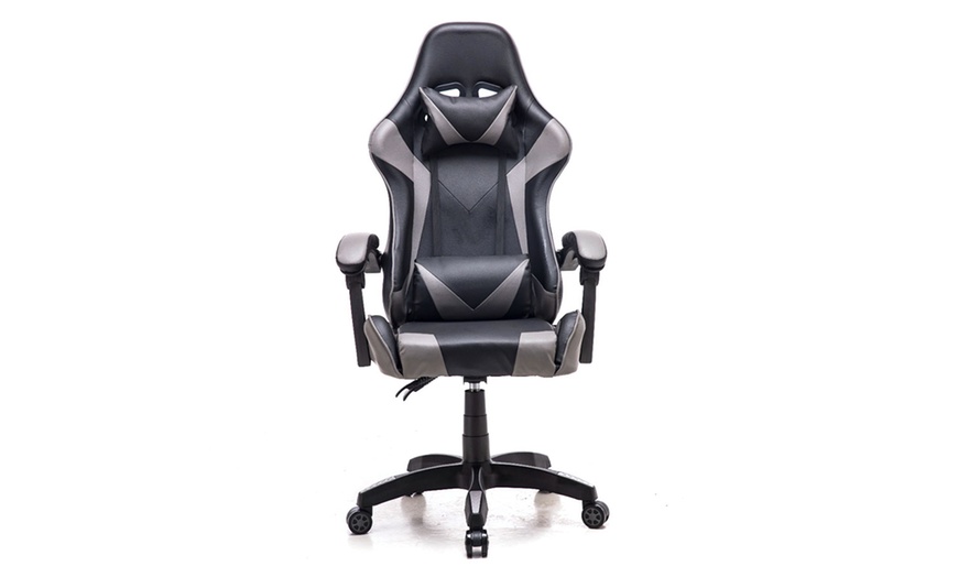 Image 6: Gaming Chair with Reclining Mechanism