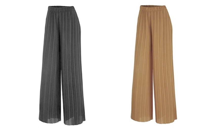 Image 7: Women's Pleated Trousers