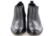 Boots "Chelsea" brogue pour homme - Second Medium