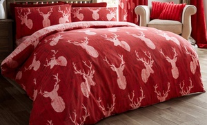 Christmas Stags Duvet Set