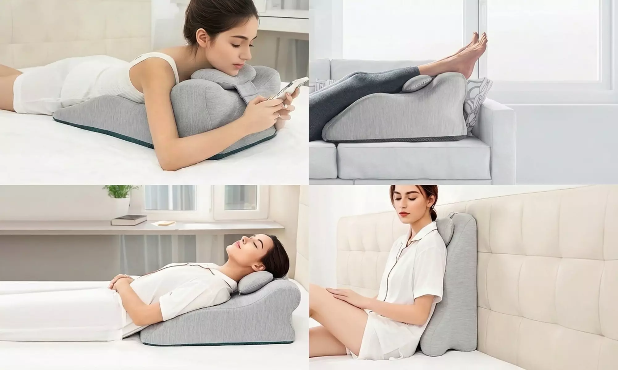 I-Comfort – Ergonomisches Memory-Schaum-Kissen für Rücken und Nacken