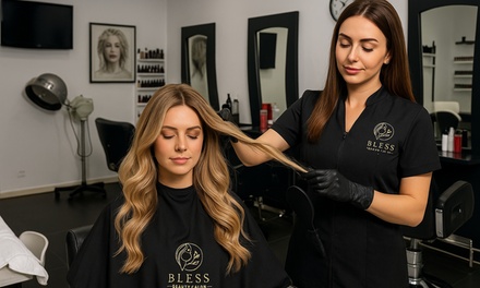 Hair Wash & Blowdry - Shoulder length - Bless Beauty Salon @Royal Ascot Hotel
